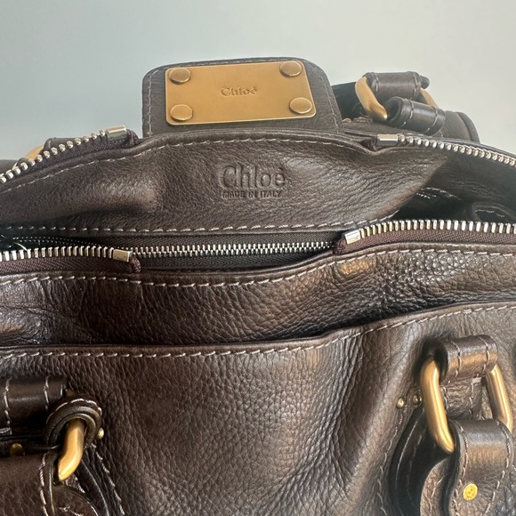 SOLD Brown Chloe Paddington bag - Picture 5 of 14